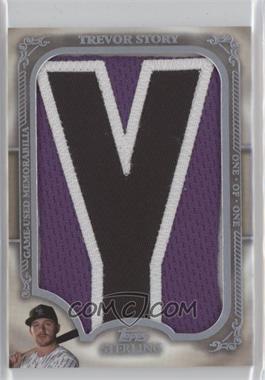 2020 Topps Sterling - Jersey Letter Patches #JLP-TS - Trevor Story /1