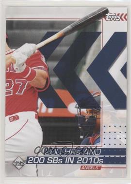 2020 Topps Stickers - [Base] #122/187 - Mike Trout, Chris Paddack