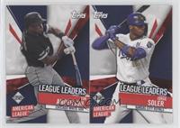 League Leaders - Tim Anderson, Jorge Soler, Elvis Andrus