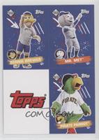 Bernie Brewer, Mr. Met, Pirate Parrot, Evan Longoria