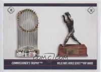 Commissioner's Trophy, Willie Mays WS MVP Trophy, Jason Heyward