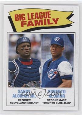 2020 Topps Throwback Thursday #TBT - Online Exclusive [Base] #125 - 1977 Topps Baseball Brothers Big League Family Design - Sandy Alomar Jr., Roberto Alomar /661