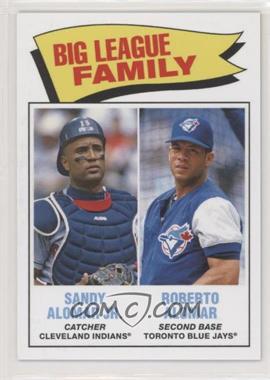 2020 Topps Throwback Thursday #TBT - Online Exclusive [Base] #125 - 1977 Topps Baseball Brothers Big League Family Design - Sandy Alomar Jr., Roberto Alomar /661