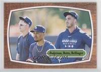 1971 Topps Brady Bunch Design - Joc Pederson, Mookie Betts, Cody Bellinger #/620