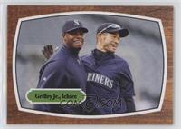 1971 Topps Brady Bunch Design - Ichiro Suzuki, Ken Griffey Jr. #/620