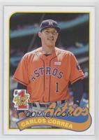 1989 #1 Draft Pick Design - Carlos Correa #/594