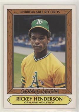 2020 Topps Throwback Thursday #TBT - Online Exclusive [Base] #155 - 1985 Topps Woolworth All-Time Record Holders Design - Rickey Henderson /611