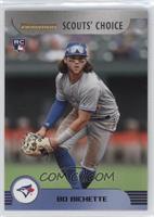 1999 Bowman Scouts' Choice Design - Bo Bichette #/905