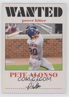 1980 Topps Wanted Poster Design - Pete Alonso #/855