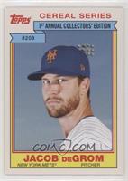 1984 Topps Cereal Series Design - Jacob deGrom #/2,073