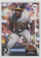 1992 Stadium Club Football Legend Design - Rickey Henderson #/848