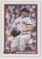 1991 Bowman Football Design - Roger Clemens #/474