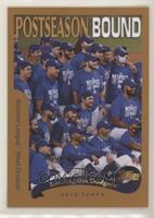 Postseason Bound on 2002 Playoff Bound Design - Los Angeles Dodgers Team #/385