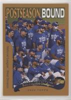 Postseason Bound on 2002 Playoff Bound Design - Los Angeles Dodgers Team #/385