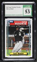 1992-93 Topps Hockey Super Rookie Design - Luis Robert [CSG 9.5 Gem&n…