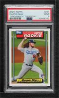 1992-93 Topps Hockey Super Rookie Design - Dustin May [PSA 9 MINT] #/…