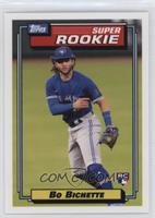 1992-93 Topps Hockey Super Rookie Design - Bo Bichette #/2,602