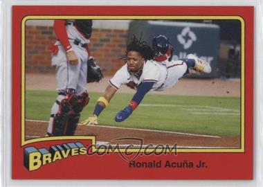 2020 Topps Throwback Thursday #TBT - Online Exclusive [Base] #302 - 1980 Topps Superman II Design - Ronald Acuna Jr. /534