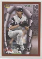 1996-97 Topps Finest Basketball Masters & Apprentices Design - Randy Johnson #/…