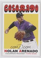 1971-72 Topps Basketball Design - Nolan Arenado #/570