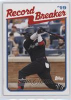 1989 Topps Record Breakers Design - Ronald Acuna Jr. #/638