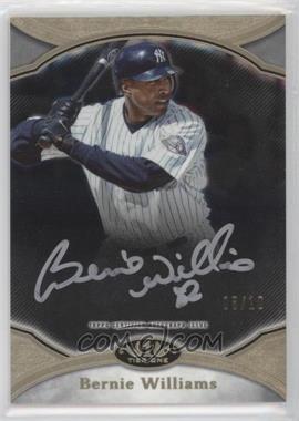 2020 Topps Tier One - Prime Performers Autographs - Silver Ink #PPA-BWI - Bernie Williams /10