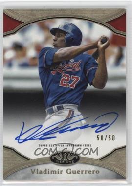 2020 Topps Tier One - Prime Performers Autographs #PPA-VG - Vladimir Guerrero /50