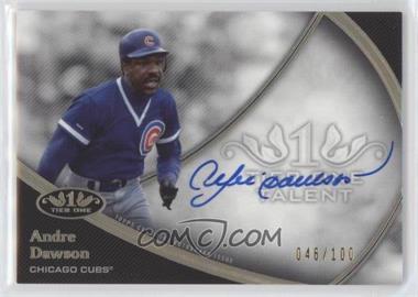 2020 Topps Tier One - Tier One Talent Autographs #T1TA-AD - Andre Dawson /100 [Good to VG‑EX]