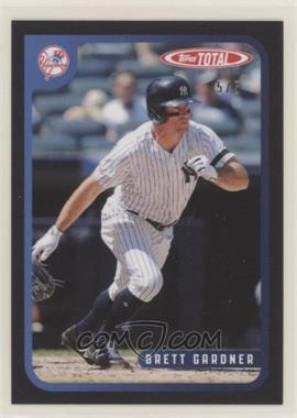 2020 Topps Total - [Base] - Black #478 - Brett Gardner /5