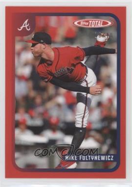 2020 Topps Total - [Base] - Red #641 - Mike Foltynewicz /10