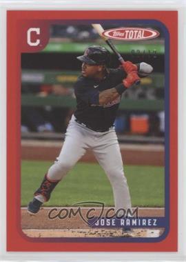 2020 Topps Total - [Base] - Red #840 - Jose Ramirez /10