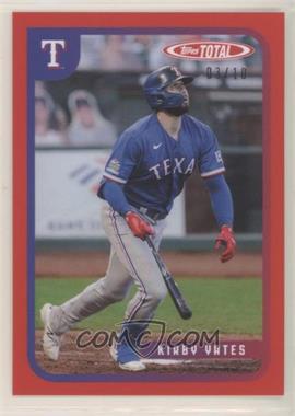 2020 Topps Total - [Base] - Red #866 - Joey Gallo (Kirby Yates Printed on Front and Back) /10