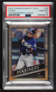 2020 Topps Transcendent Collection - [Base] #50 - Ichiro /95 [PSA 10 GEM MT]