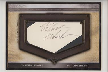 2020 Topps Transcendent Collection - Oversized Cut Signatures #TCS-WC - Wilt Chamberlain /1