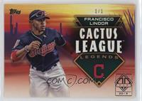 Francisco Lindor (2019 Topps Cactus League Legends) #/1