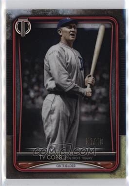2020 Topps Tribute - [Base] - Red #22 - Ty Cobb /10