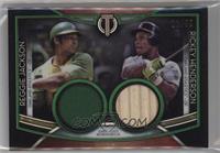 Rickey Henderson, Reggie Jackson #/99