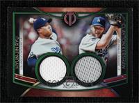 Clayton Kershaw, Hyun-Jin Ryu [EX to NM] #/99