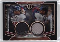 Ozzie Albies, Ronald Acuna Jr. #/150