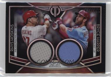 2020 Topps Tribute - Dual Player Relics #DR-HH - Bryce Harper, Rhys Hoskins /150