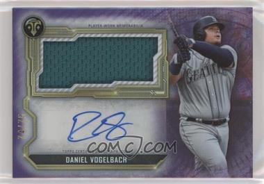 2020 Topps Triple Threads - Autograph Single Jumbo Relics - Amethyst #ASJR-DV - Daniel Vogelbach /75