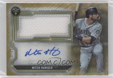 2020 Topps Triple Threads - Autograph Single Jumbo Relics - Gold #ASJR-MH - Mitch Haniger /25