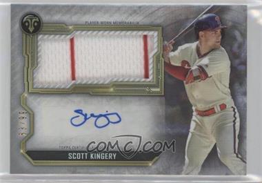 2020 Topps Triple Threads - Autograph Single Jumbo Relics #ASJR-SK - Scott Kingery /99