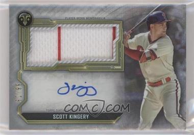 2020 Topps Triple Threads - Autograph Single Jumbo Relics #ASJR-SK - Scott Kingery /99