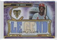 Lou Brock #/27