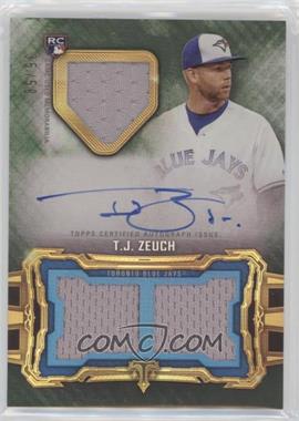 2020 Topps Triple Threads - Rookie and Future Phenom Autographed Relics - Emerald #RFPAR-TZ - T.J. Zeuch /50