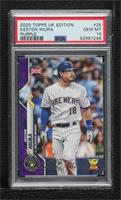 Keston Hiura [PSA 10 GEM MT] #/50