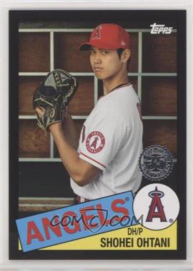 2020 Topps Update Series - 1985 Topps Baseball - Black #85TB-47 - Shohei Ohtani /299