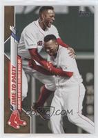 Veteran Combos - Time to Party (Bogaerts and Devers Celebrate Walk-Off) [EX&nbs…
