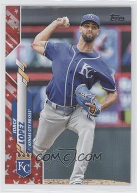 2020 Topps Update Series - [Base] - Independence Day #U-207 - Jorge Lopez /76